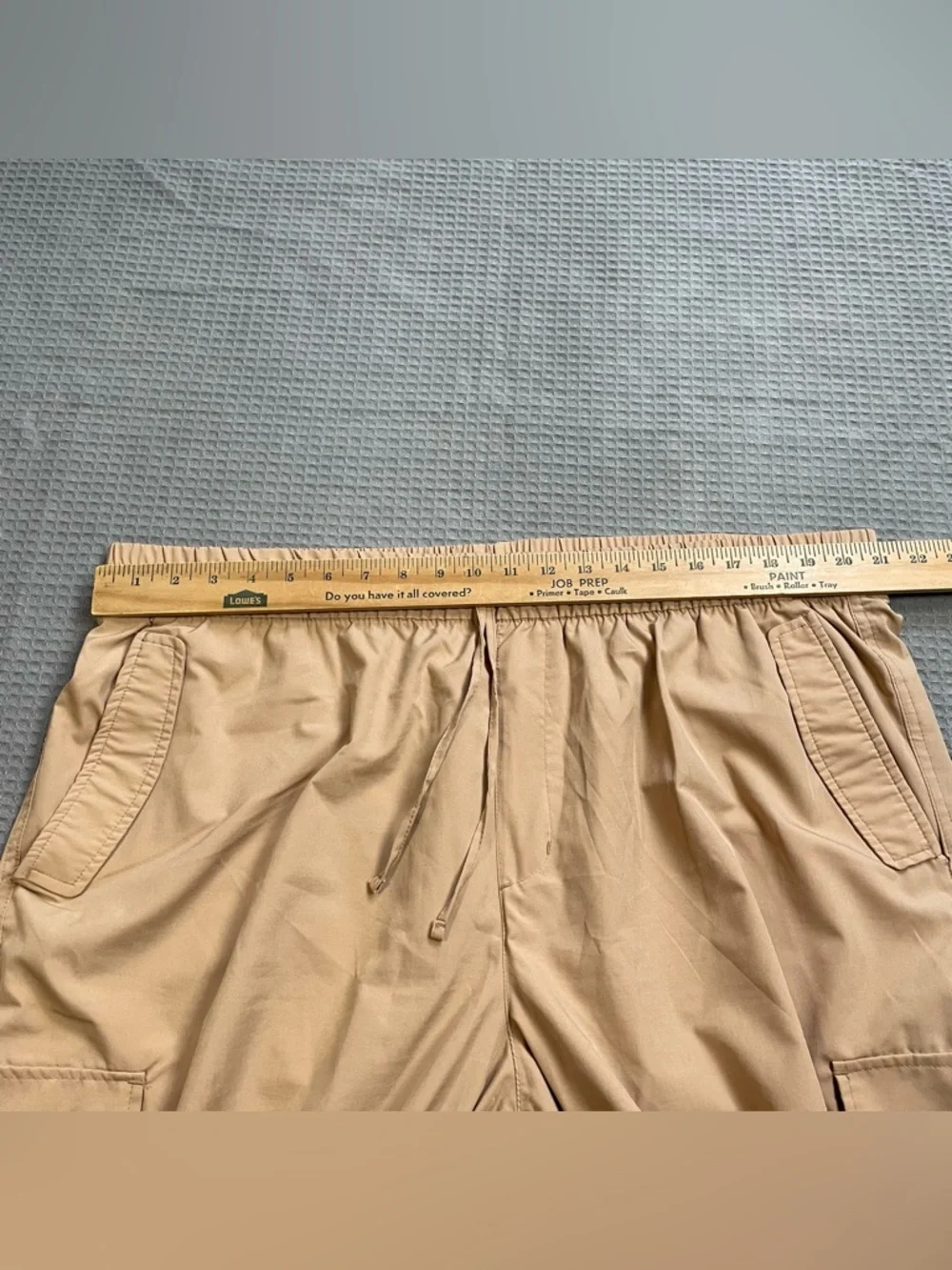 Old‎ Navy StretchTech Wide Leg Cargo Pants XXL Womens Tan High Waisted